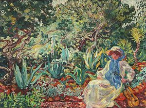 Woman With Guitar — Louis Valtat