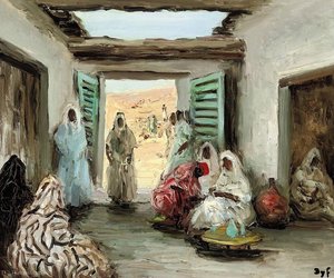 Houseyard at Marocco