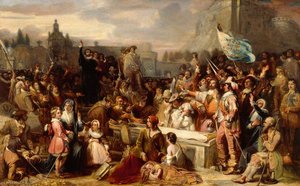The Signing Of The National Covenant In Greyfriars Kirkyard, Edinburgh — सर विलियम एलन
