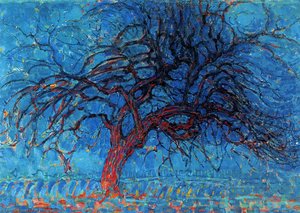 Árvore Vermelha — Piet Mondrian