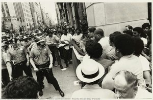 Police Confrontation, Puerto Rican Day Parade