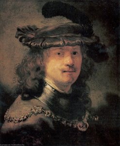 Autorportrét (24) — Rembrandt Van Rijn
