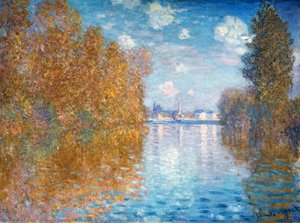 Autumn Effect At Argenteuil — Claude Monet