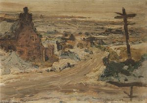 Landscape With Cottages — William Hoggatt