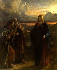 Christ and the Two Disciples on the Way to Emmaus