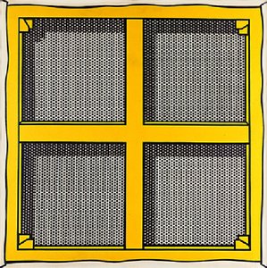 Stretcher Frame With Cross Bars Iii — Roy Lichtenstein