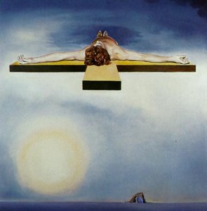 Gala's Christ (stereoscopic work, right component), 1978