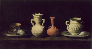 Visszaállítást A Kerámiatartályokkal — Zurbarán