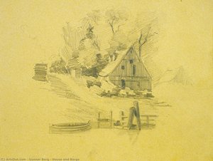 House And Barge — Gunnar Berg