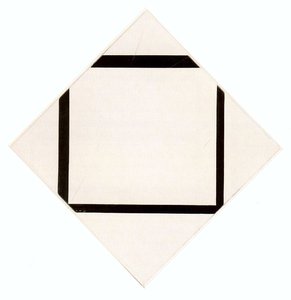Kompozice 1 A — Piet Mondrian