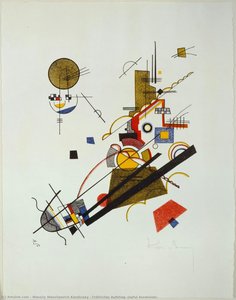 Fröhlicher Aufstieg (joyful Ascension) — Wassily Wassilyevich Kandinsky