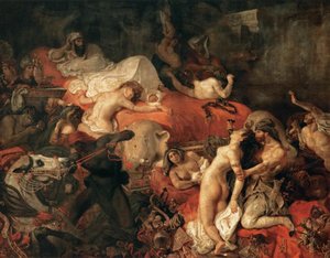 The Death Of Sardanapalus — Eugène Delacroix