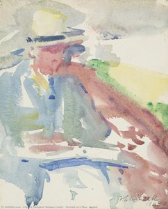 Portrait Of A Man, Seated — Francis Campbell Cadell