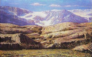 Glacier in the Sunlight