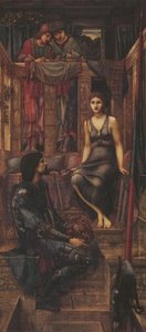 Kong Cophetua Og Pigen — Edward Burne-jones