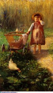Child With Cart — Georgios Jakobides