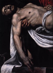 The Entombment (detail) — Caravaggio