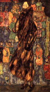 Polecat Fur, The (unfinišeritud) — Gustav Klimt