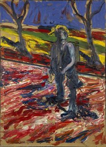 Estudo Para Retrato De Van Gogh Iii: Uma Descida À Melancolia – A Arte De Francis Bacon — Francis Bacon