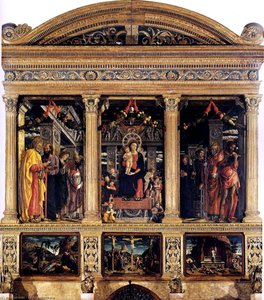 Le Polyptyque De San Zeno — Andrea Mantegna