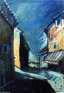 House with Painted Shade