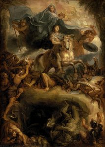 Apoteosi Di Luigi Xiv — Charles Le Brun