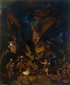 Design For The Ballet ('the Corsair') — Konstantin Alexejevič Korovin