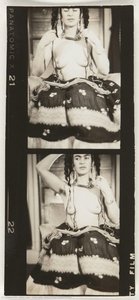 Frida Kahlo (Strip of Two Contact Prints)