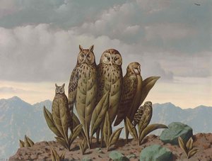 The Companions Of Fear — René Magritte