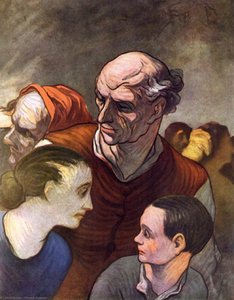 Family on the Barricades in 1848