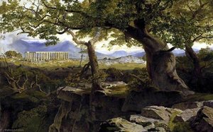 The Temple Of Apollo At Bassae — Edward Lear