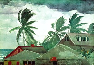 Hurricane, Bahamas — Winslow Homer