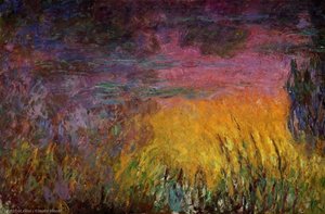 Zapadající Slunce — Claude Monet