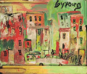 Cityscape With Cars — Purvis Youngas