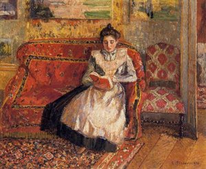Jeanne Reading — Camille Pissarro