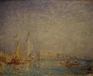 Le Palais Des Doges À Venise — Felix Ziem