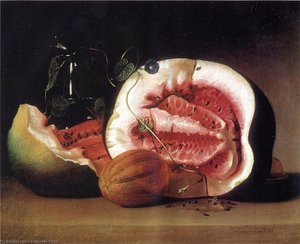 Melons And Morning Glories — رافائيل بيل