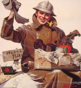 They Remembered Me — Norman Rockwell
