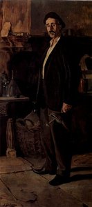 Don Placido Zuloaga In His Studio — Ignacio Zuloaga