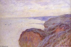 Cliffs Near Dieppe — Claude Monet