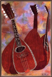 Three Lutes — Benjamin Shahn
