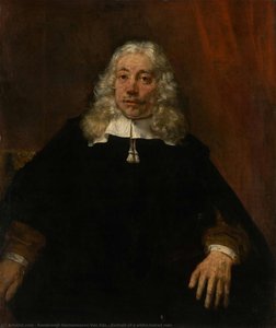 Portrait Of A White-haired Man — Rembrandt Harmenszoon Van Rijn