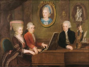 The Mozart Famliy — Johann Nepomuk Della Croce