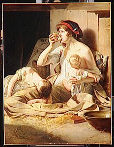 Scene De Misere — Henri Pierre Danloux
