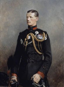 Lieutenant The Honourable Frederick Hugh Sherston Roberts (1872–1899), Vc, Kings Royal Rifle Corps, C.1899 — Julian Russell Story