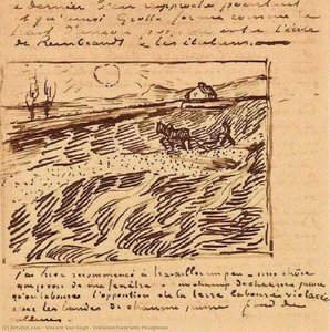Zamknięta Źdźbło Z Płocinarem — Vincent Willem Van Gogh