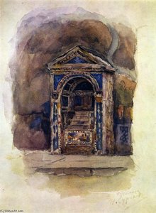 Pompéi. Une Fontaine Incrustée De Mosaïques — Vassili Sourikov