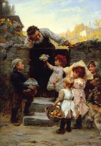Grandfather's Birthday (also Known As Grandpapa's Birthday) — Frederick Morgan