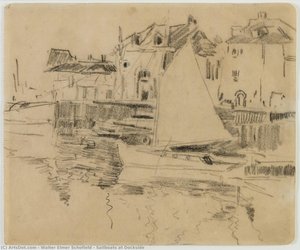 Sailboats at Dockside