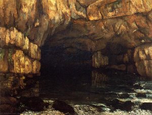The Source Of The Loue — Gustave Courbet